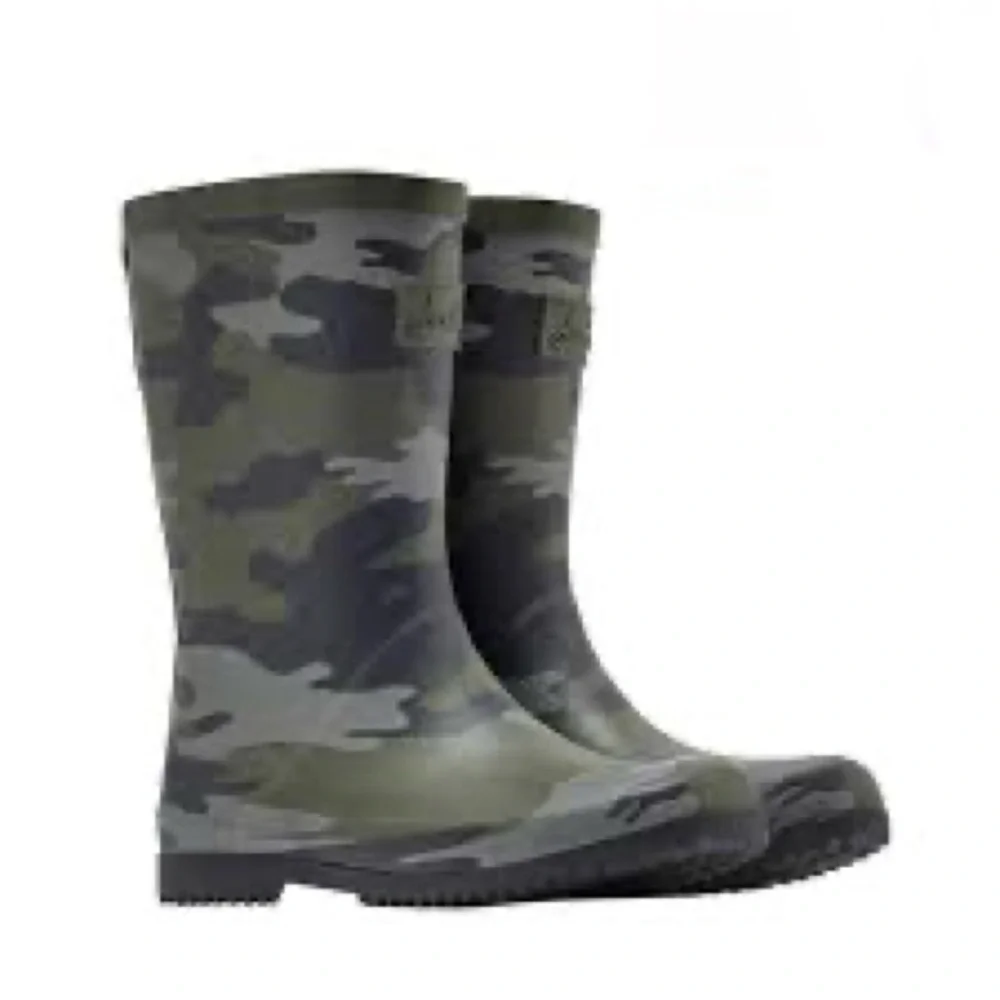 Joules Olive Camouflage Boots
